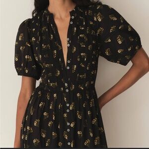 DÔEN HALEIGH DRESS -- BUTTERCUP BOUQUET